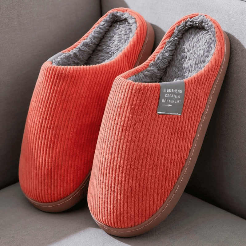 Pantufa Ortopédica Peluciada - Pés Quentinhos no Inverno
