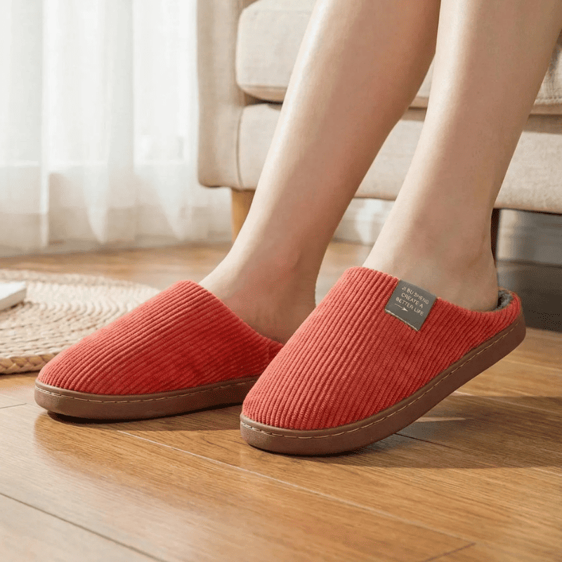 Pantufa Ortopédica Peluciada - Pés Quentinhos no Inverno