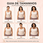 Cinta Modeladora NoriShape™ – Dupla Compressão para uma Cintura Mais Definida