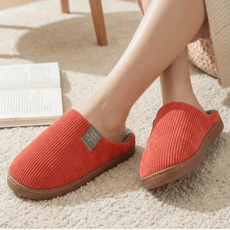 Pantufa Ortopédica Peluciada - Pés Quentinhos no Inverno