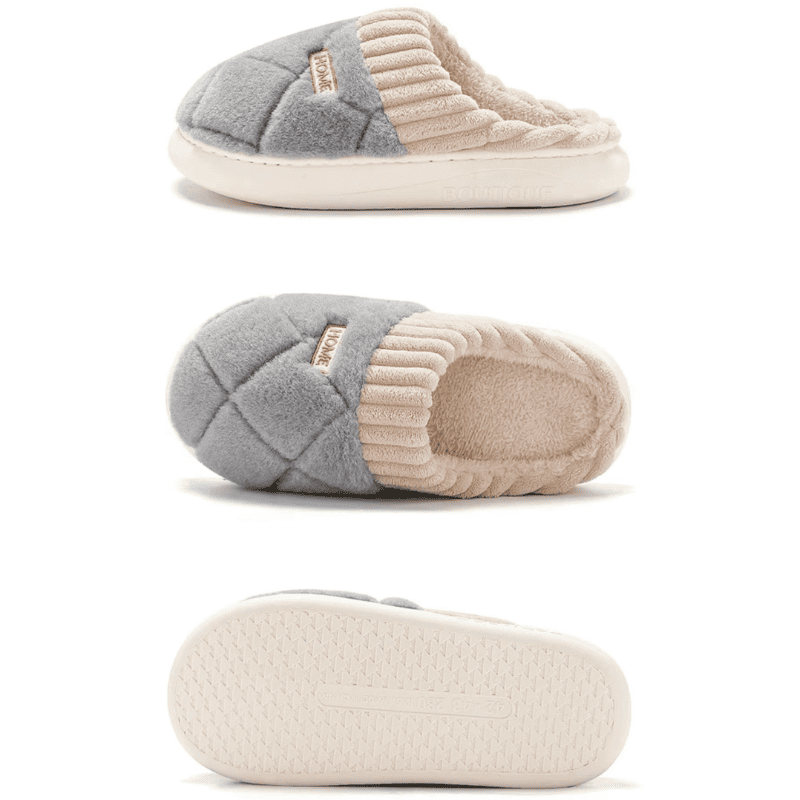 Pantufa Ortopédica Peluciada Premium – Pés Quentinhos no Inverno