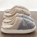 Pantufa Ortopédica Peluciada Premium – Pés Quentinhos no Inverno