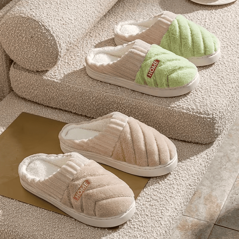 Pantufa Ortopédica Peluciada Premium – Pés Quentinhos no Inverno