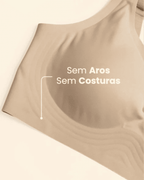 Sutiã Premium Sem Costura NoriLuxe - Alta Sustentação e Conforto