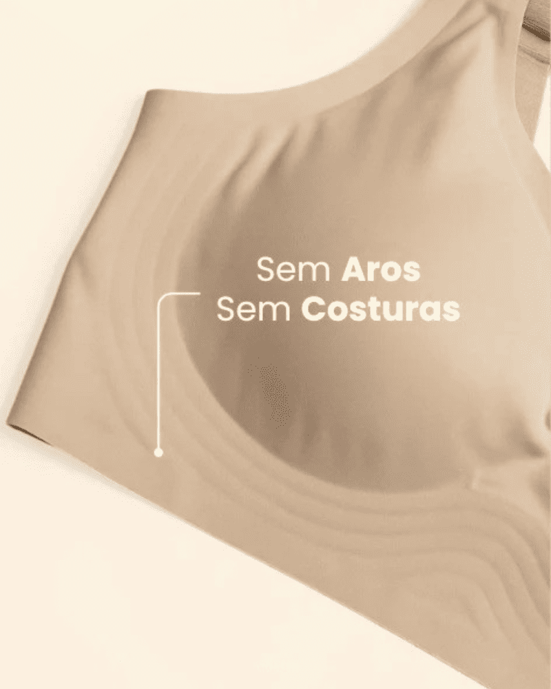 Sutiã Premium Sem Costura NoriLuxe - Alta Sustentação e Conforto