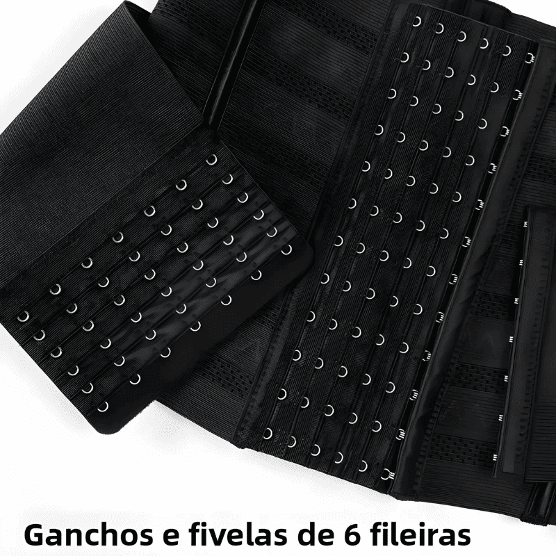 Cinta Modeladora NoriShape™ – Dupla Compressão para uma Cintura Mais Definida
