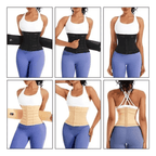 Cinta Modeladora NoriShape™ – Dupla Compressão para uma Cintura Mais Definida
