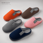 Pantufa Ortopédica Peluciada - Pés Quentinhos no Inverno