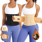 Cinta Modeladora NoriShape™ – Dupla Compressão para uma Cintura Mais Definida