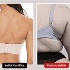 Sutiã NoriFlex™ Tomara que Caia - Sustentação Perfeita Sem Alças [Compre 1 e Leve 2]