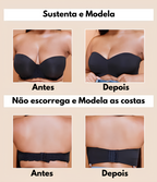 Sutiã Bela Tomara que Caia - Sustentação Perfeita Sem Alças