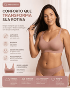Sutiã Premium Sem Costura NoriLuxe - Alta Sustentação e Conforto