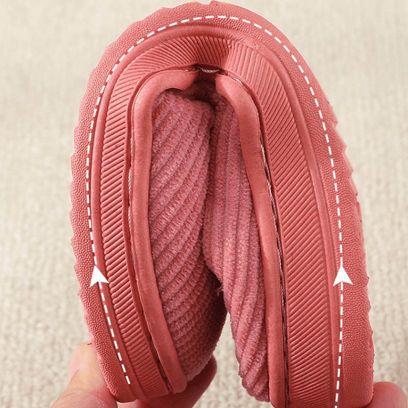 Pantufa Ortopédica Peluciada - Pés Quentinhos no Inverno